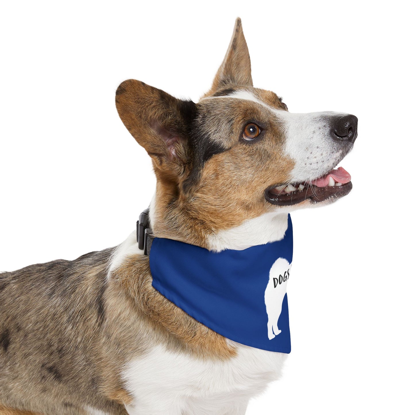 Blue Dogs Against DOGE Shiba Inu Pet Bandana Collar