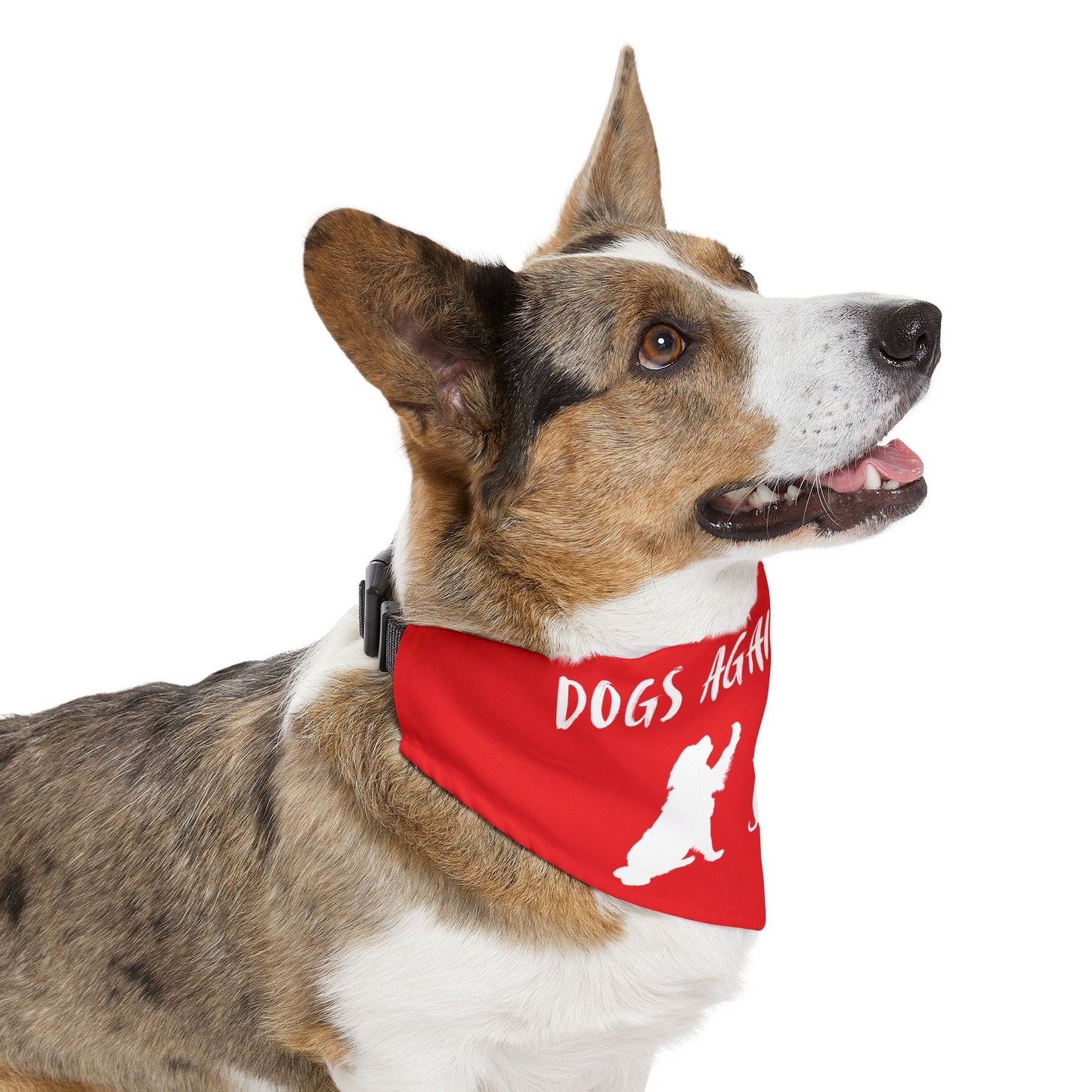 Red Dogs Against DOGE "Stop the DOGE" Pet Bandana Collar