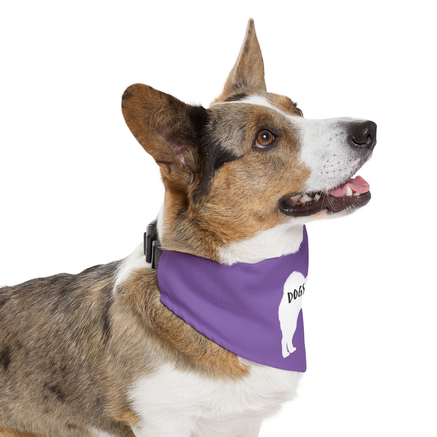 Lavender Dogs Against DOGE Shiba Inu Pet Bandana Collar