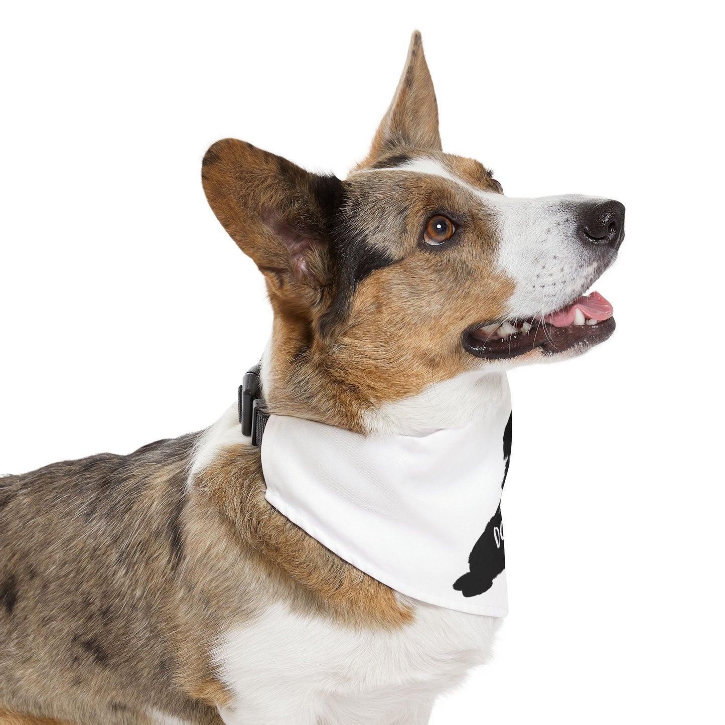 Dogs Against DOGE Raised Paw Pet Bandana Collar