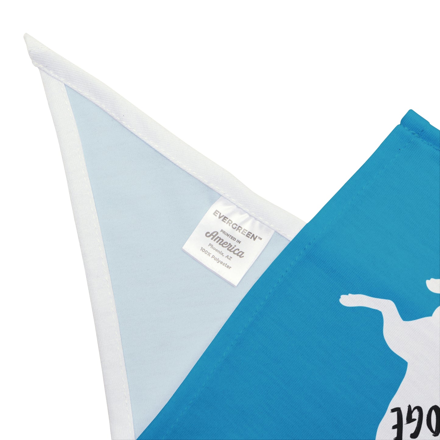 Turquoise Wiener Dogs Against DOGE Pet Bandana
