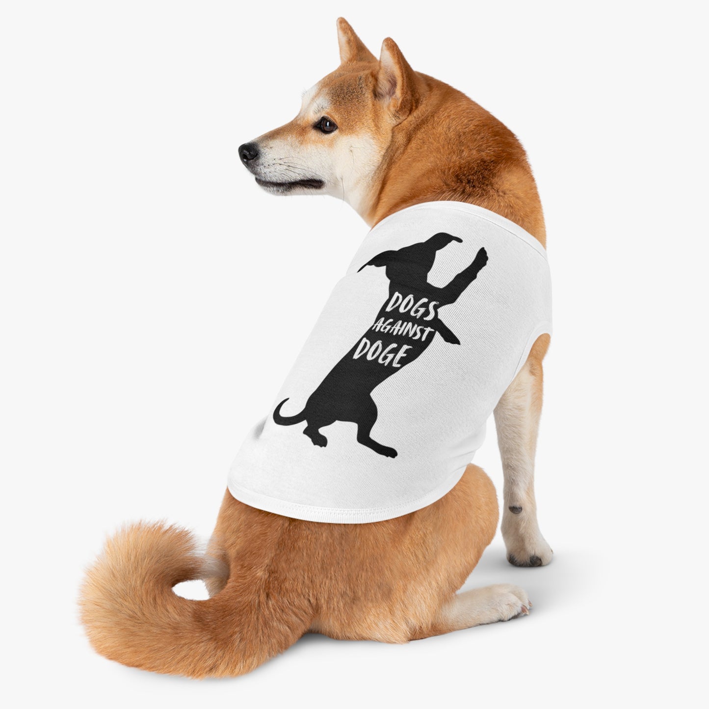 Wiener Dogs Against DOGE Pet Tank Top