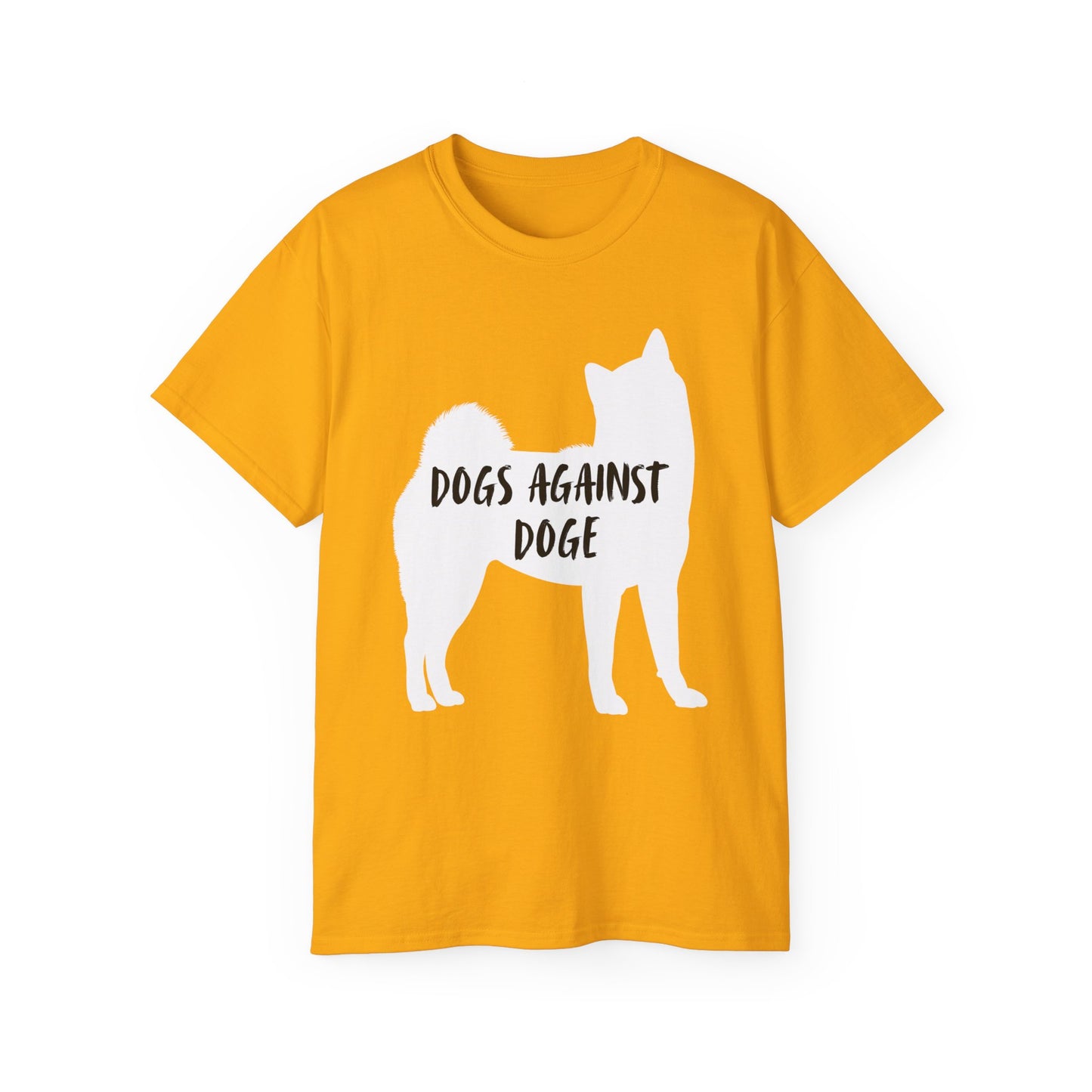 Color Edition: Unisex Shiba Inu Dogs Against DOGE Ultra Cotton Tee