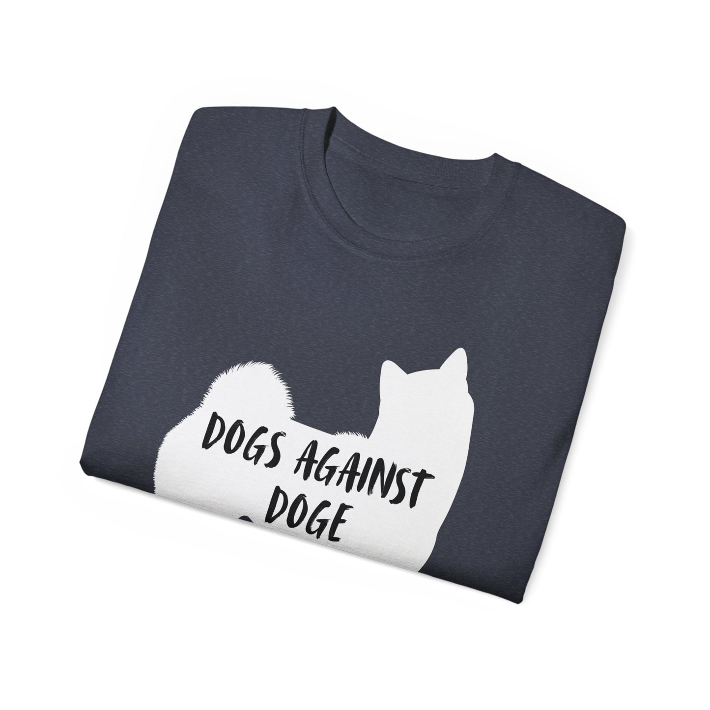 Color Edition: Unisex Shiba Inu Dogs Against DOGE Ultra Cotton Tee