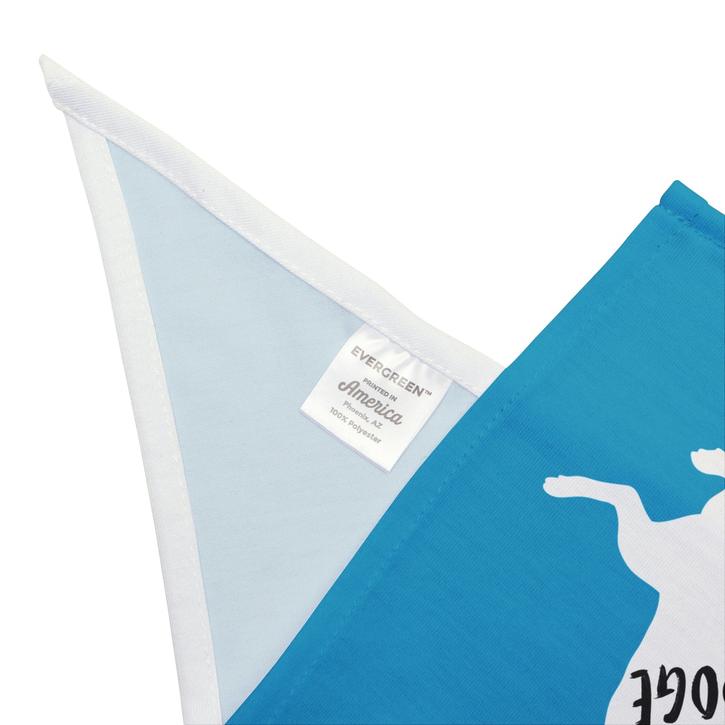 Turquoise Wiener Dogs Against DOGE Pet Bandana