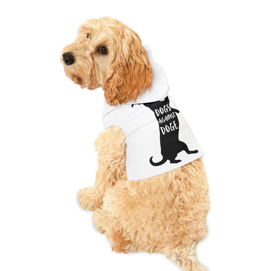 Wiener Dogs Against DOGE Pet Hoodie