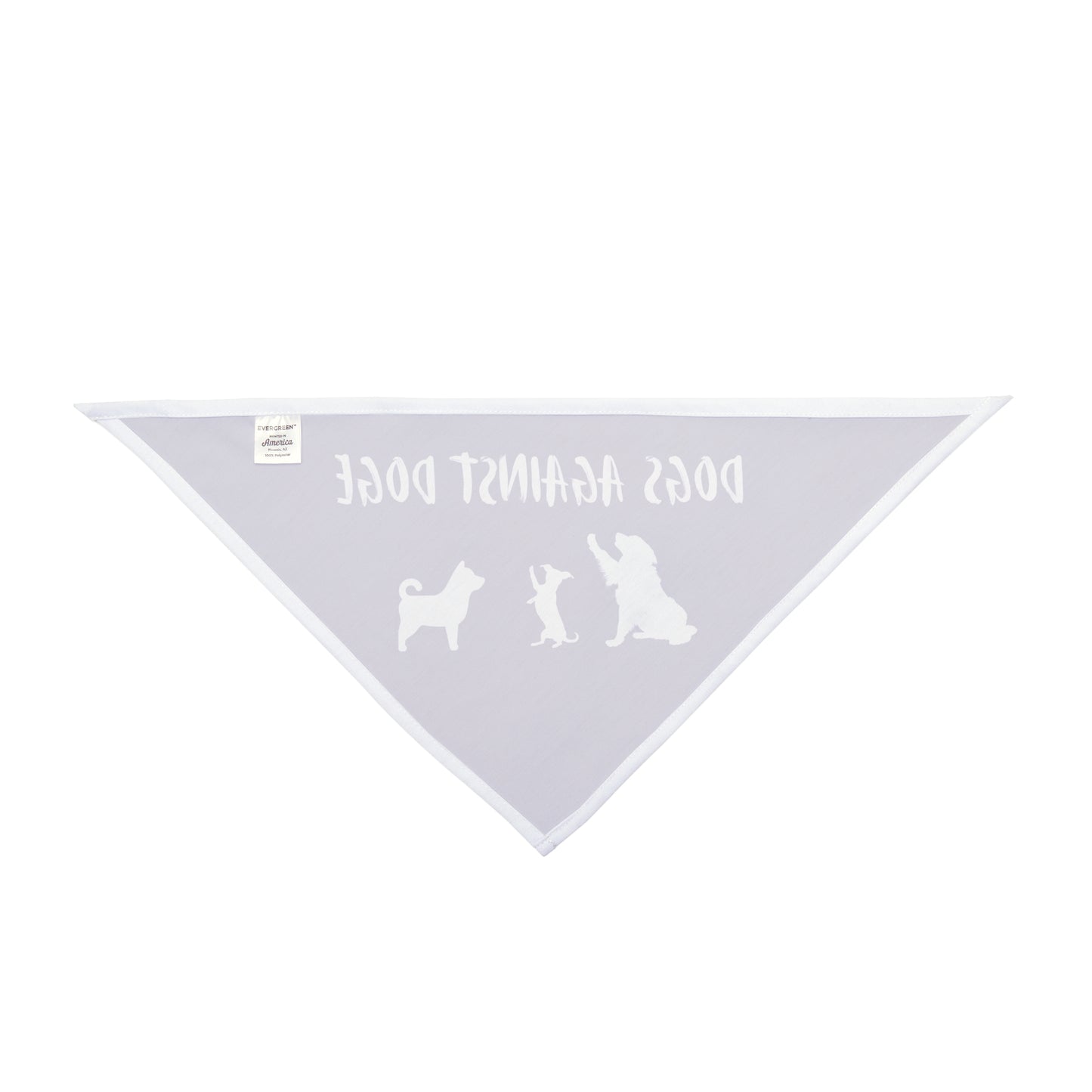 Purple Dogs Against DOGE "Stop the DOGE" Pet Bandana