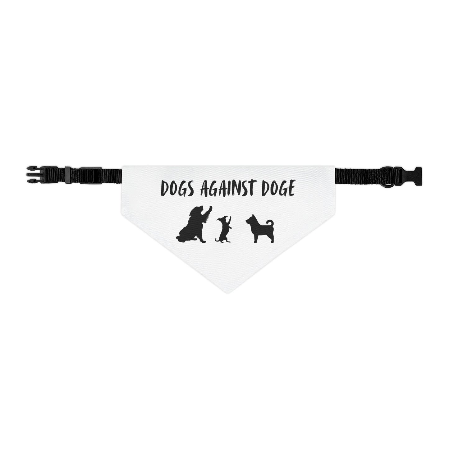 Dogs Against DOGE "Stop the DOGE" Pet Bandana Collar