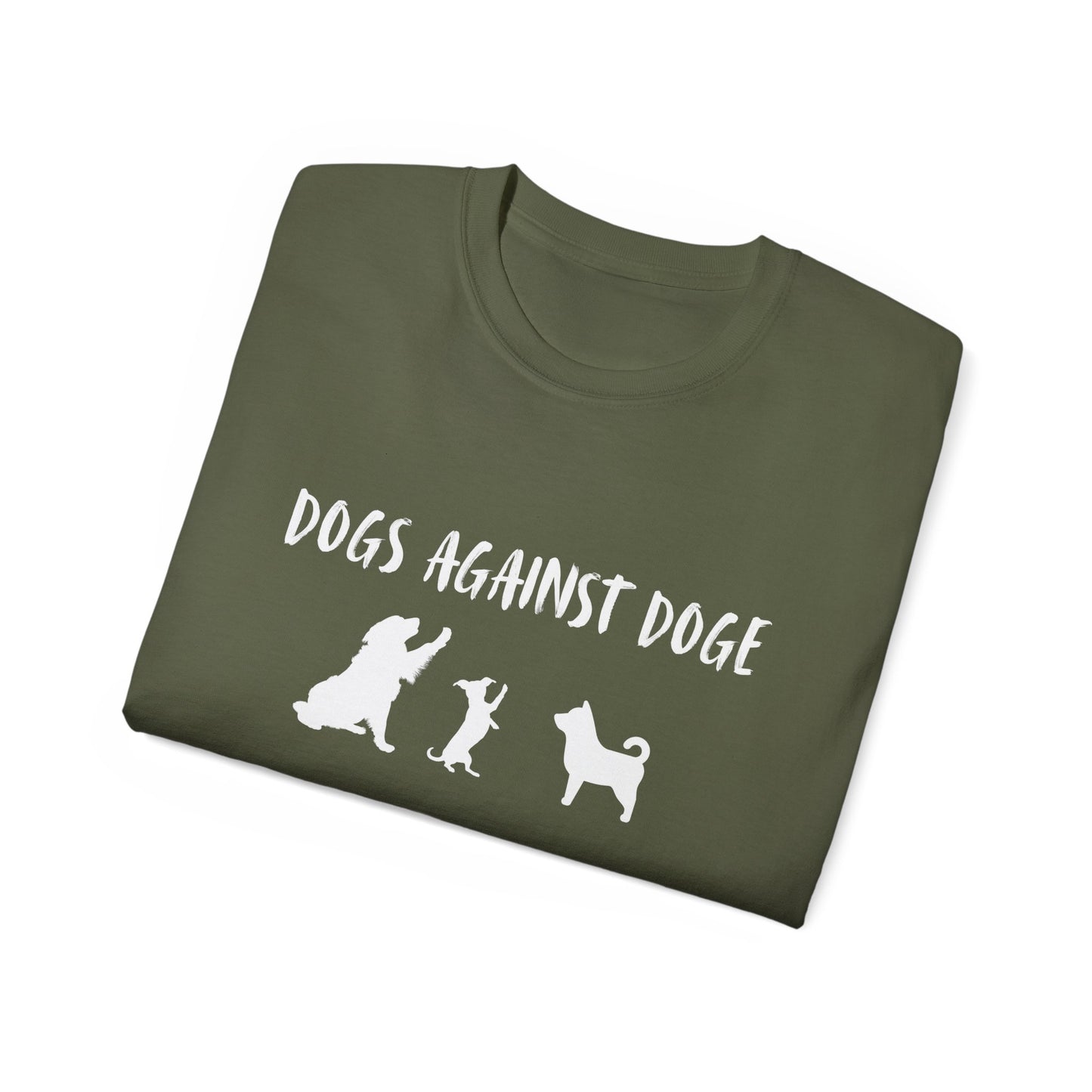 Color Edition: Unisex Dogs Against DOGE Ultra Cotton Tee