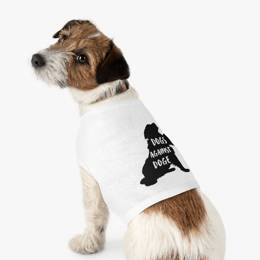 Raised Paw Dogs Against DOGE Pet Tank Top