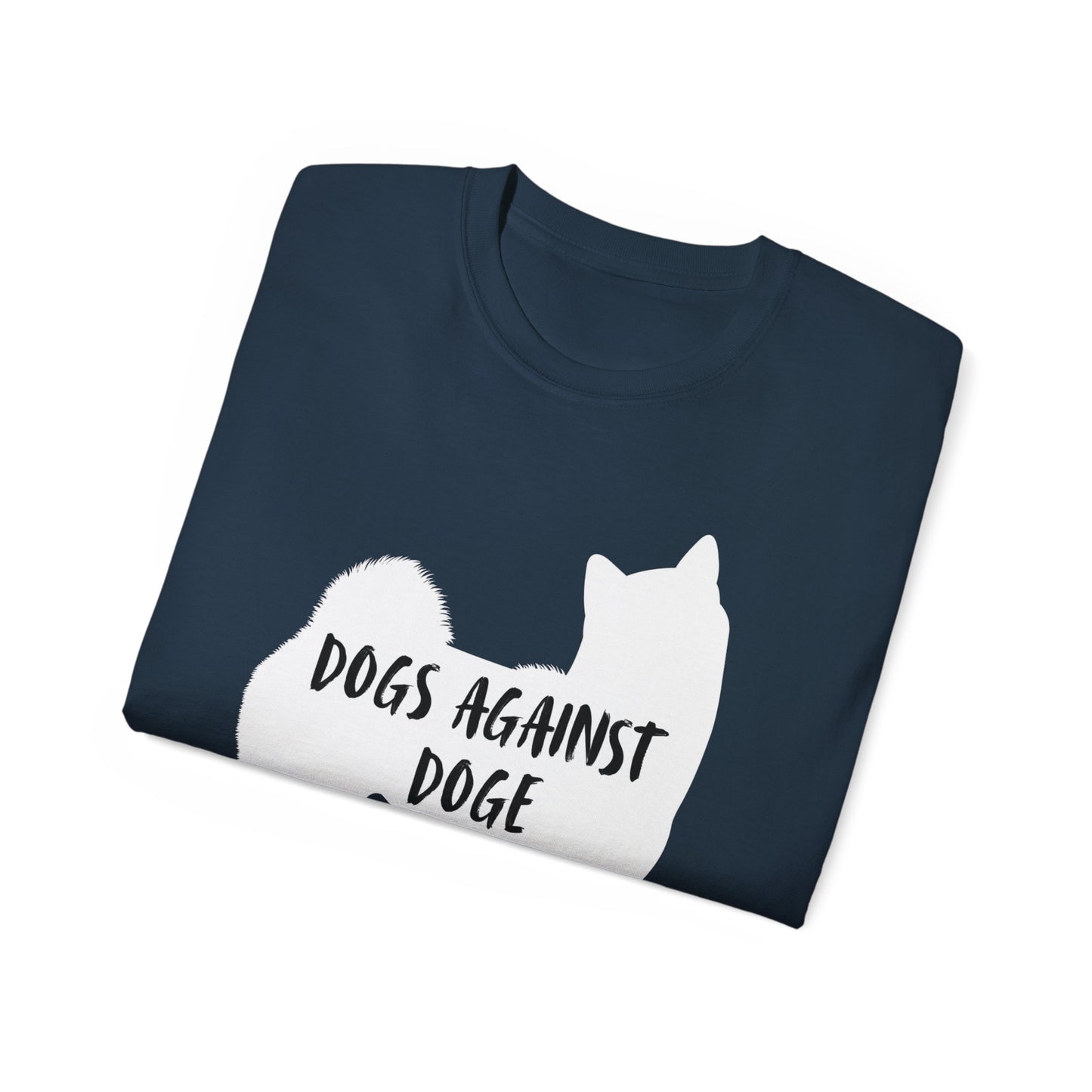 Color Edition: Unisex Shiba Inu Dogs Against DOGE Ultra Cotton Tee