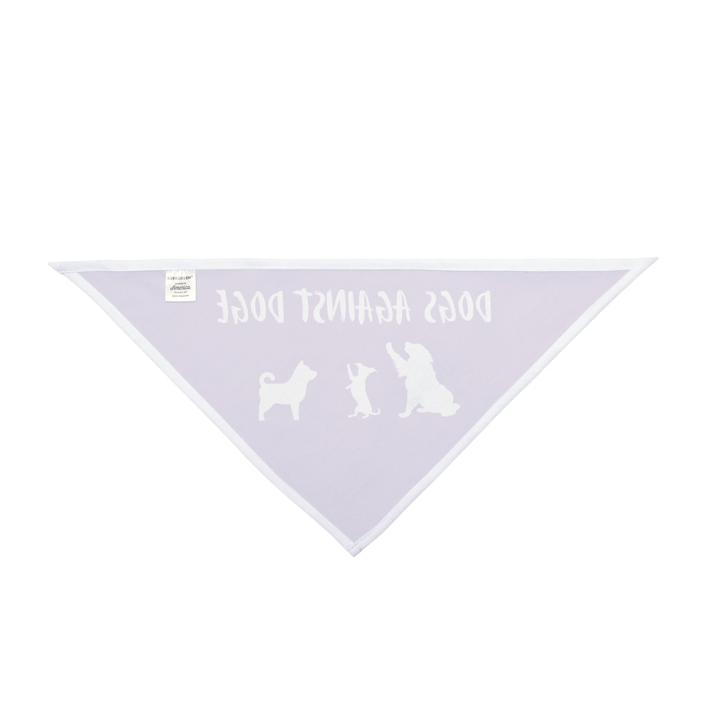 Lavender Dogs Against DOGE "Stop the DOGE" Pet Bandana