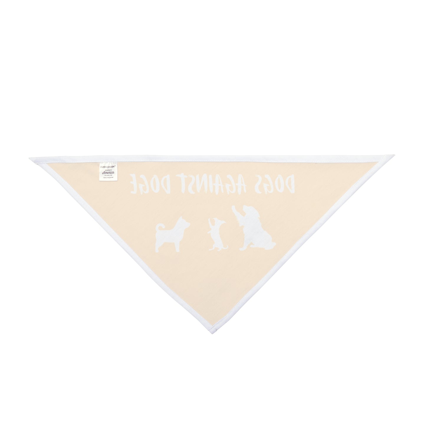 Yellow Dogs Against DOGE "Stop the DOGE" Pet Bandana