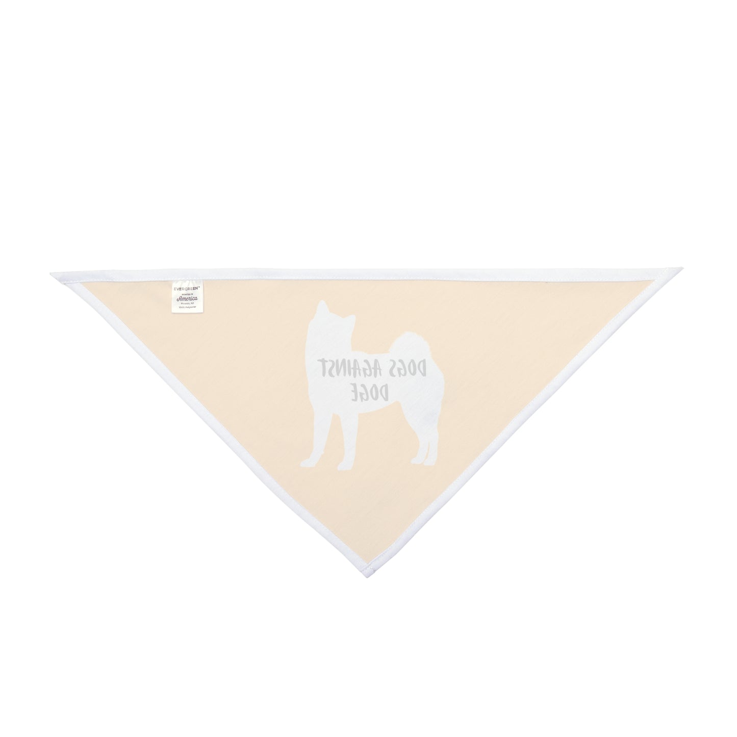 Yellow Shiba Inu Dogs Against DOGE Pet Bandana