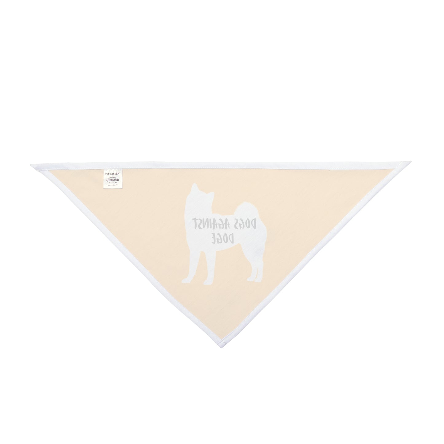 Yellow Shiba Inu Dogs Against DOGE Pet Bandana