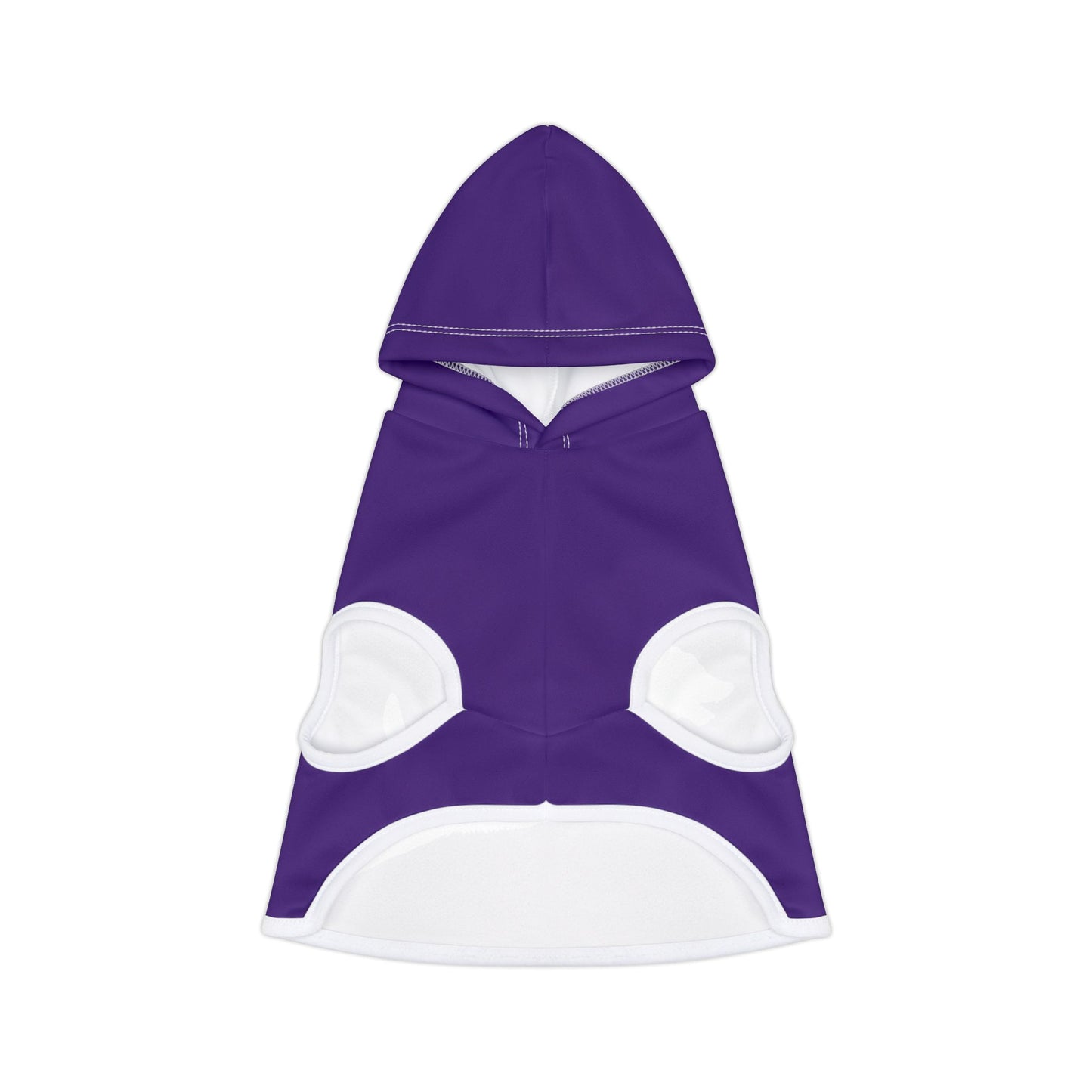 Purple Lunging Pup Dogs Against DOGE Pet Hoodie