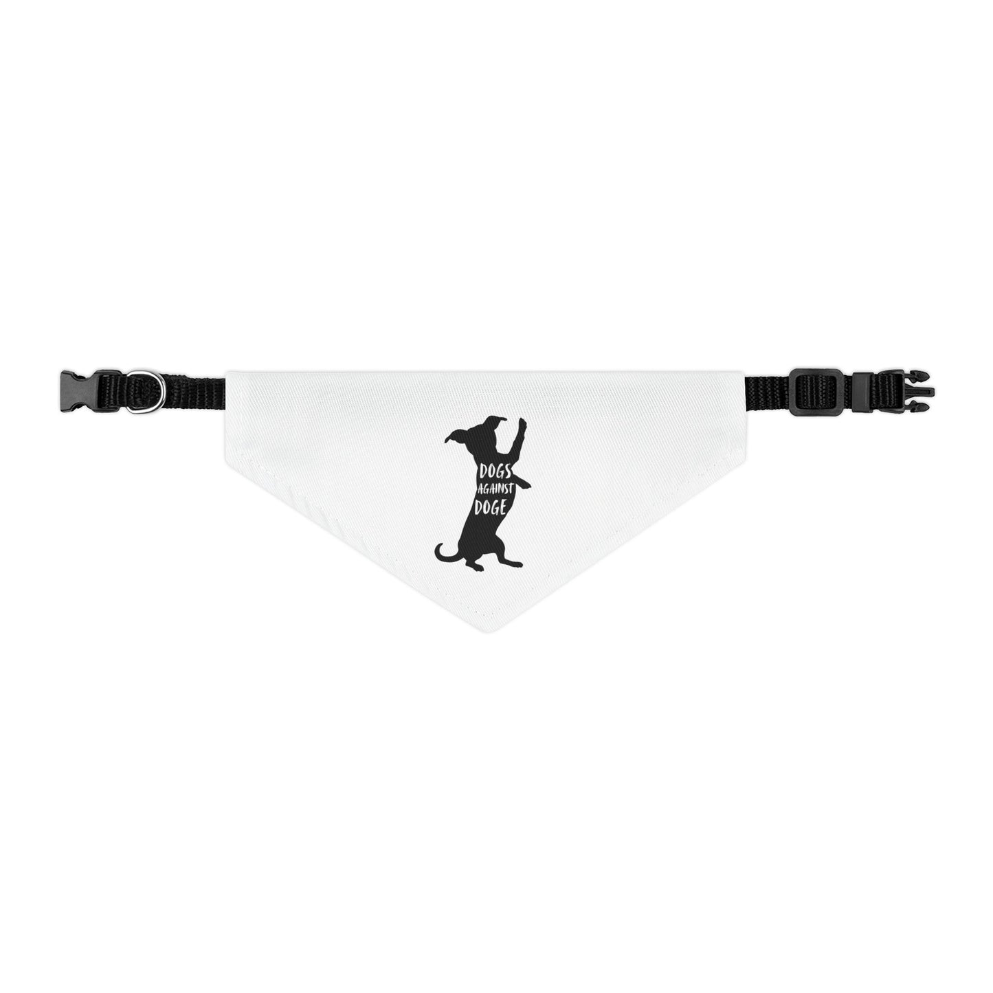 Wiener Dogs Against DOGE Pet Bandana Collar