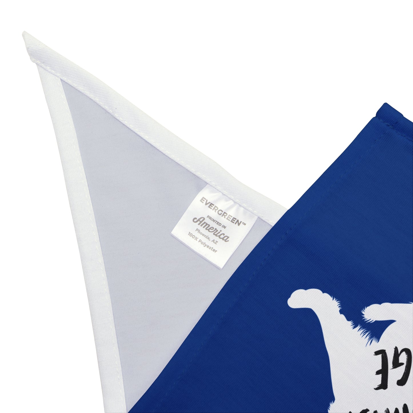 Blue Raised Paw Dogs Against DOGE Pet Bandana