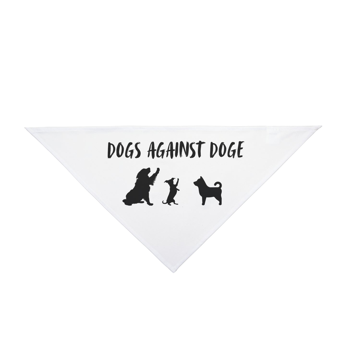 "Stop the DOGE" Dogs Against DOGE Pet Bandana