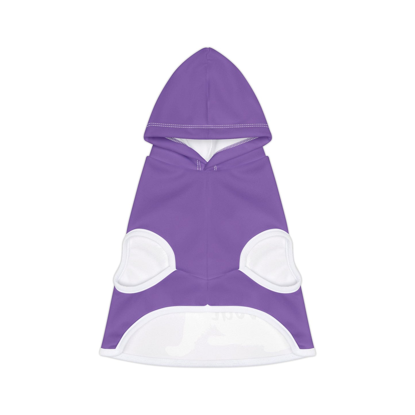 Lavender Dogs Against DOGE Raised Paw Pet Hoodie