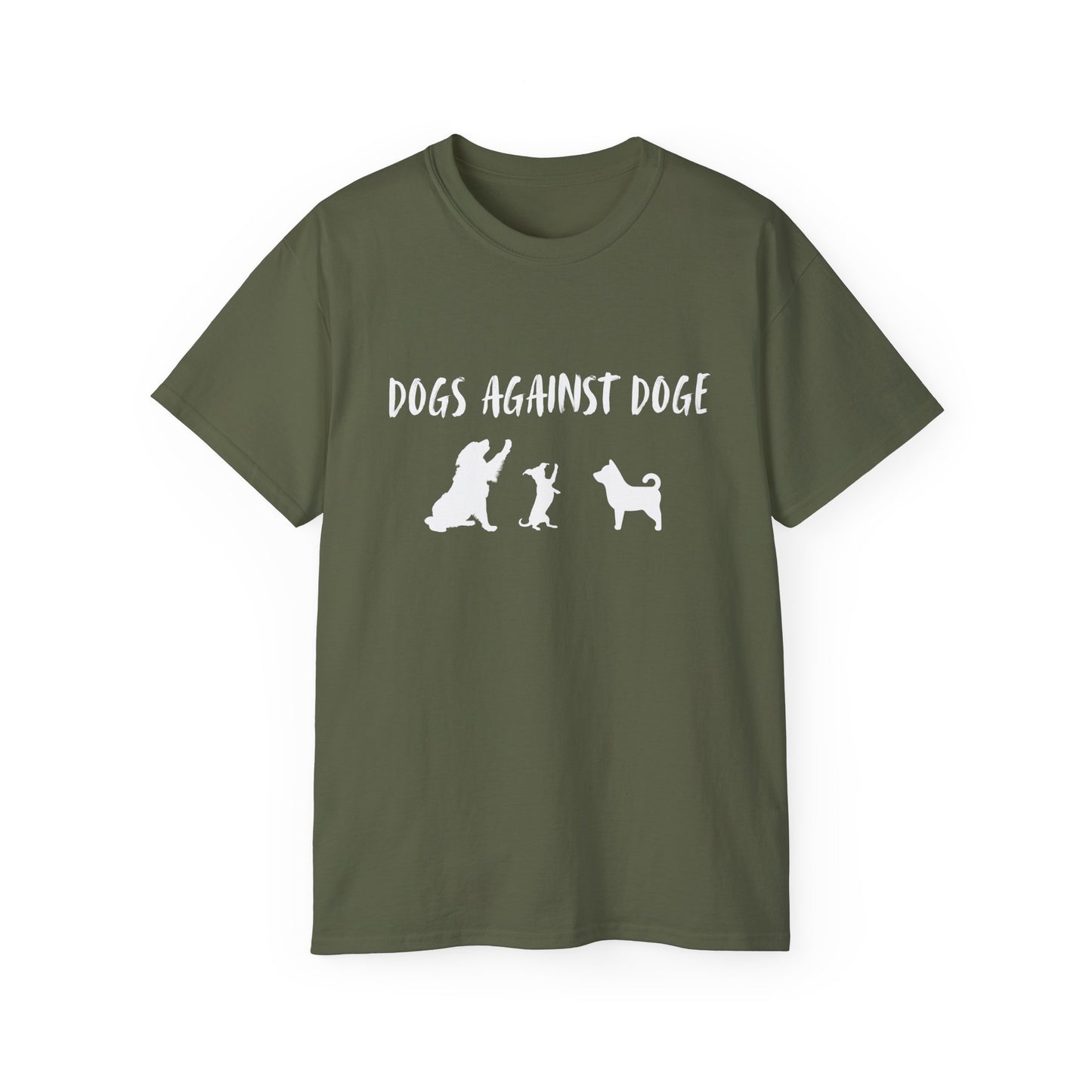 Color Edition: Unisex Dogs Against DOGE Ultra Cotton Tee