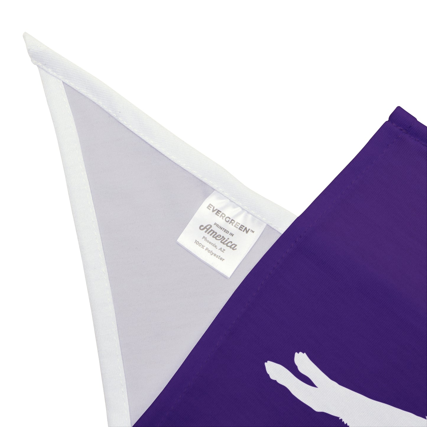 Purple Lunging Pup Dogs Against DOGE Pet Bandana