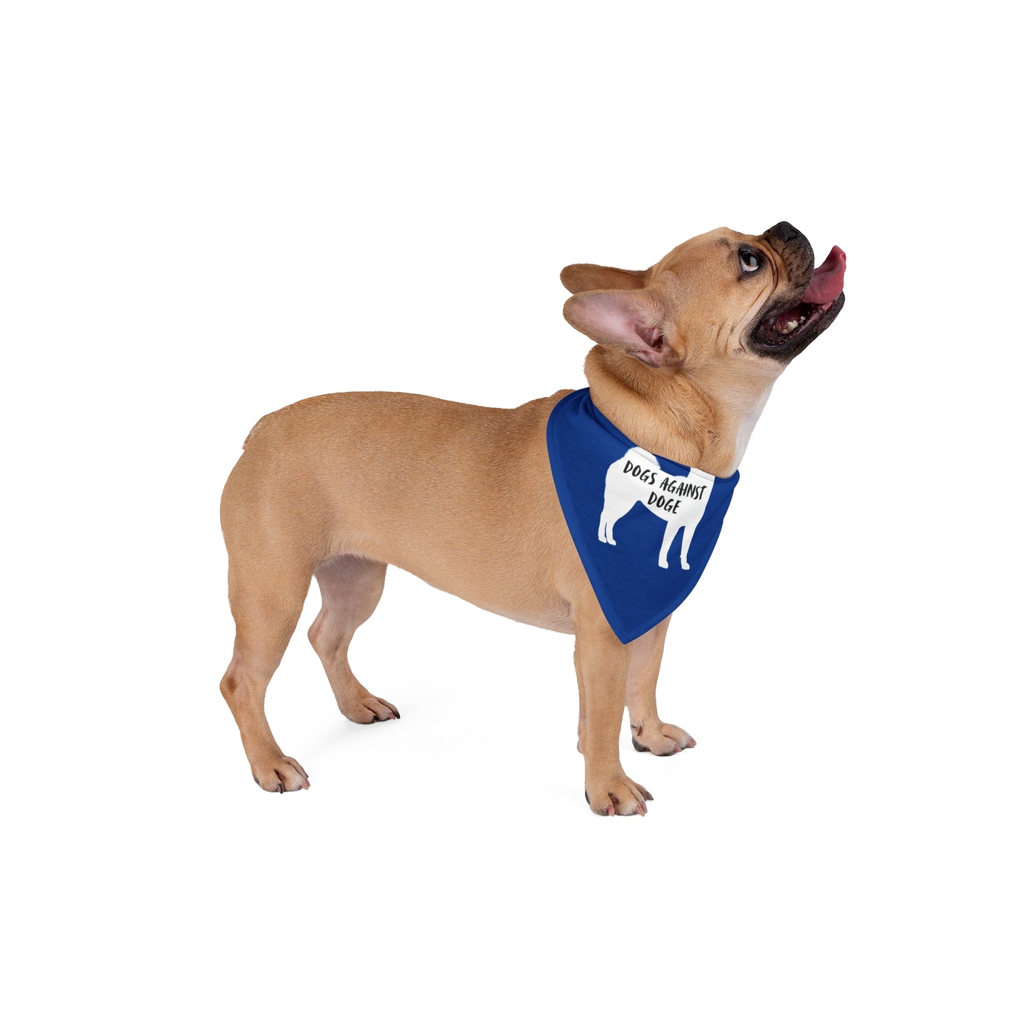 Blue Shiba Inu Dogs Against DOGE Pet Bandana