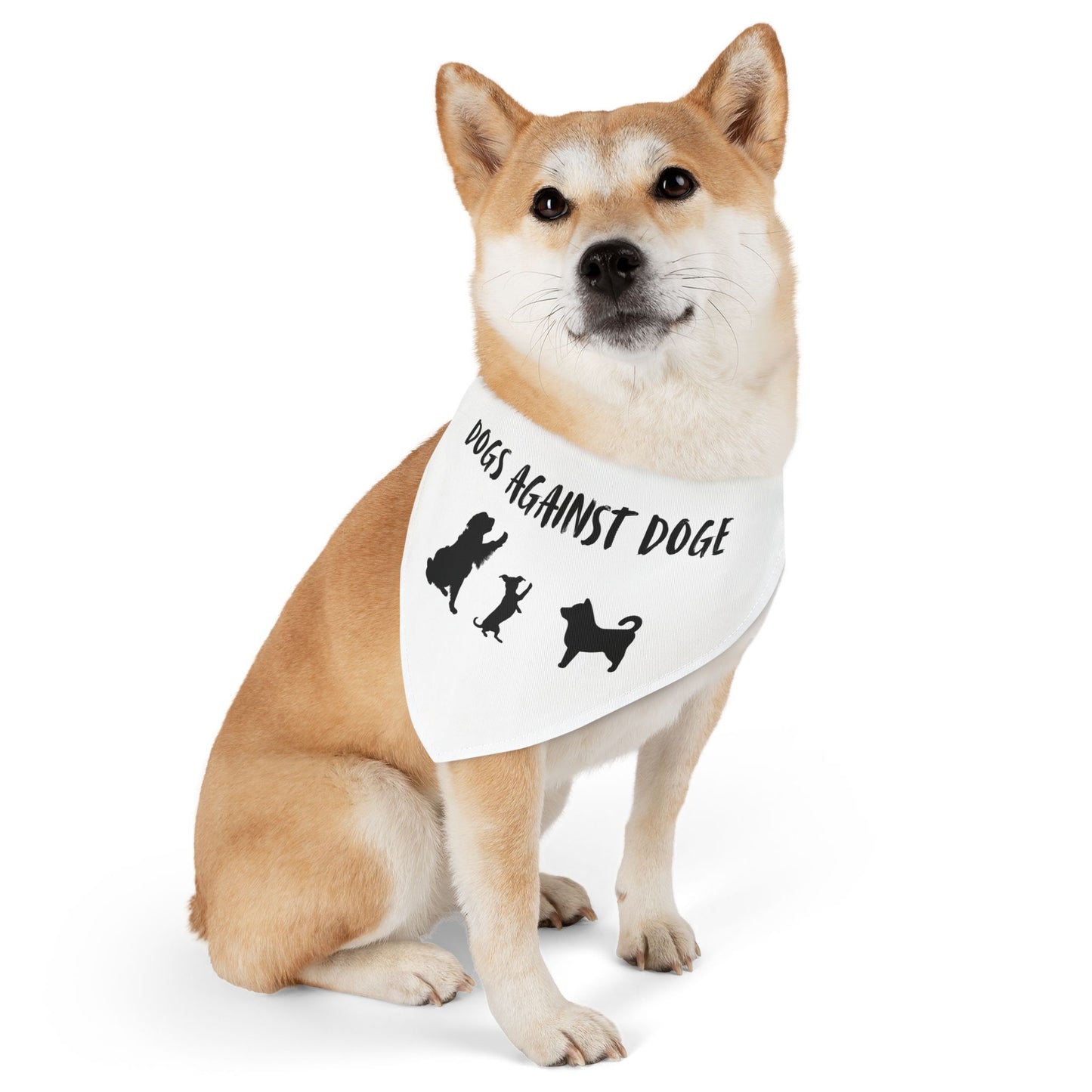 Dogs Against DOGE "Stop the DOGE" Pet Bandana Collar