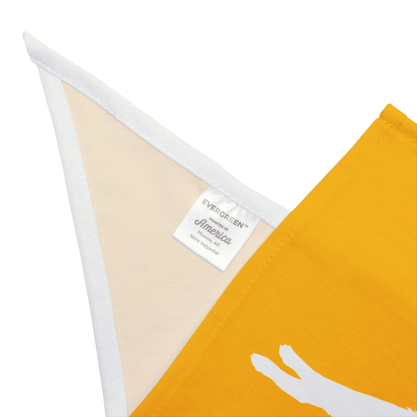 Yellow Lunging Pup Dogs Against DOGE Pet Bandana