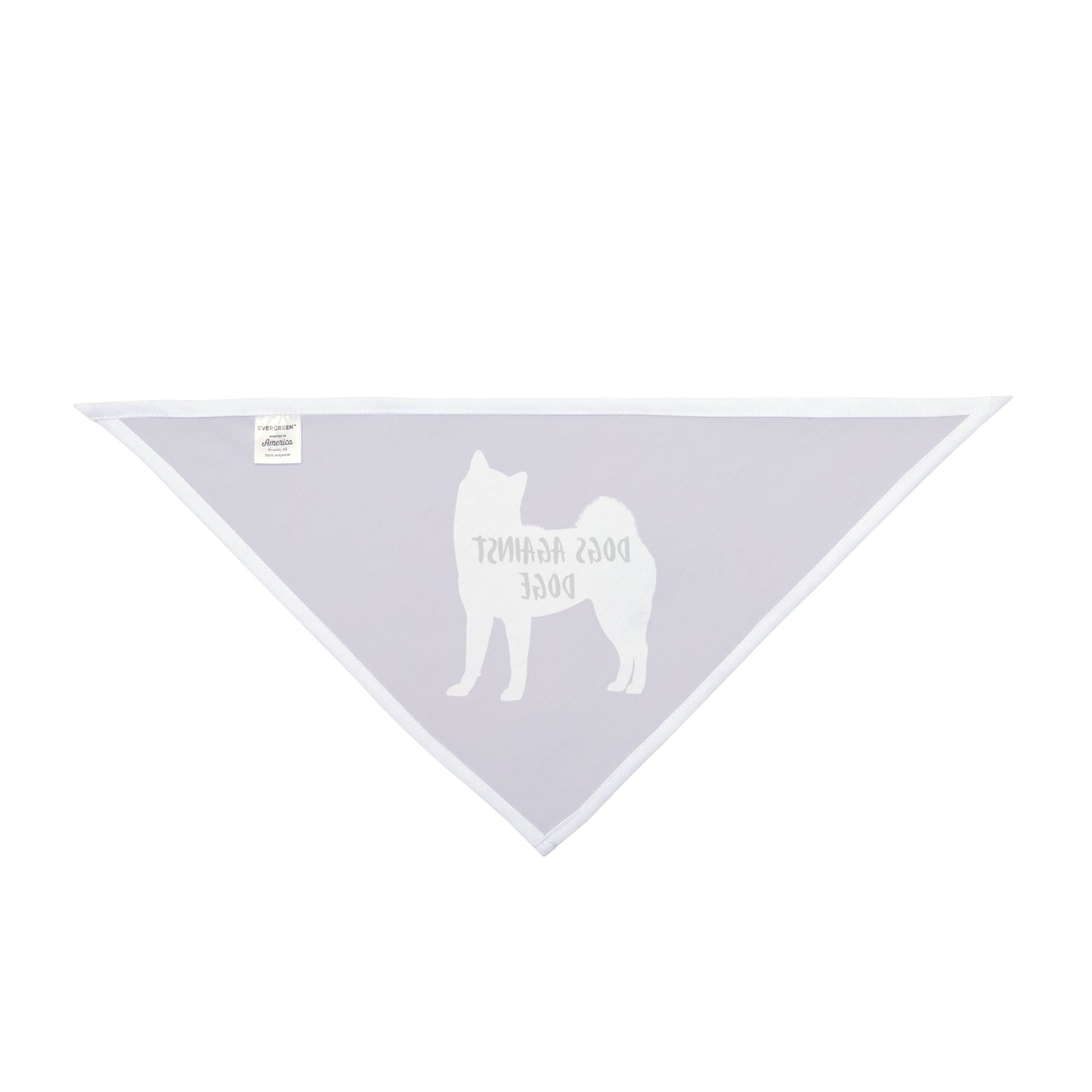 Purple Shiba Inu Dogs Against DOGE Pet Bandana