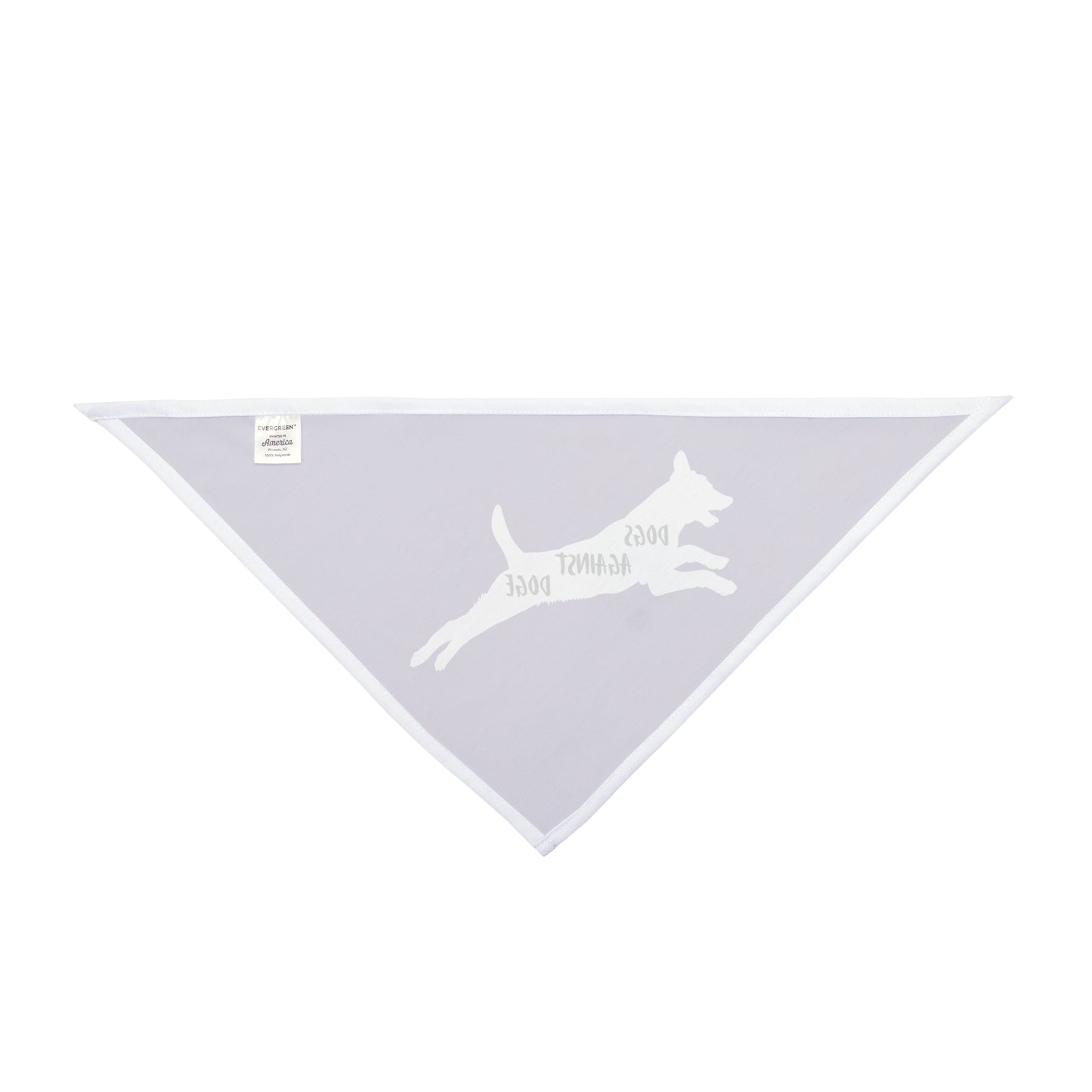 Purple Lunging Pup Dogs Against DOGE Pet Bandana
