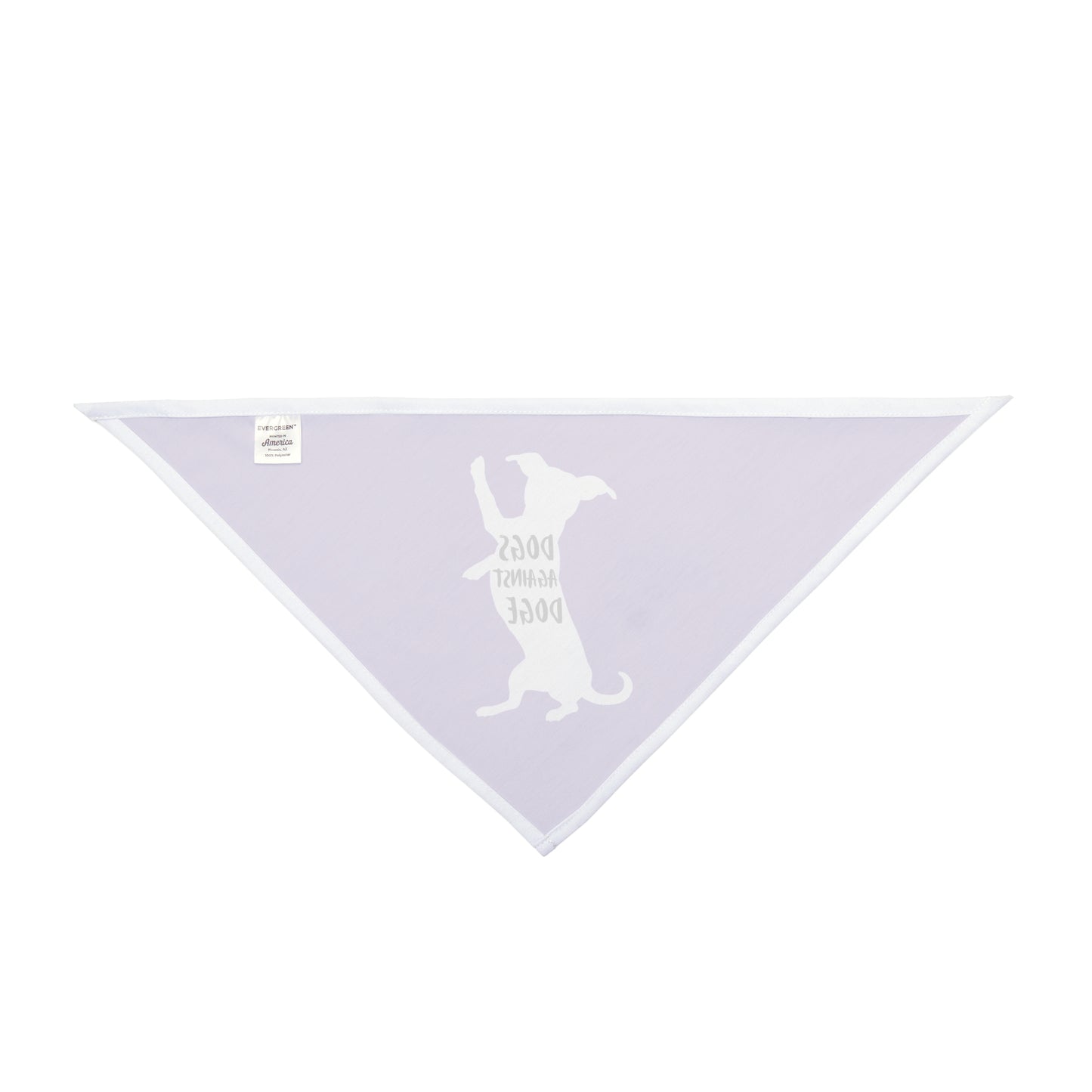 Lavender Wiener Dogs Against DOGE Pet Bandana