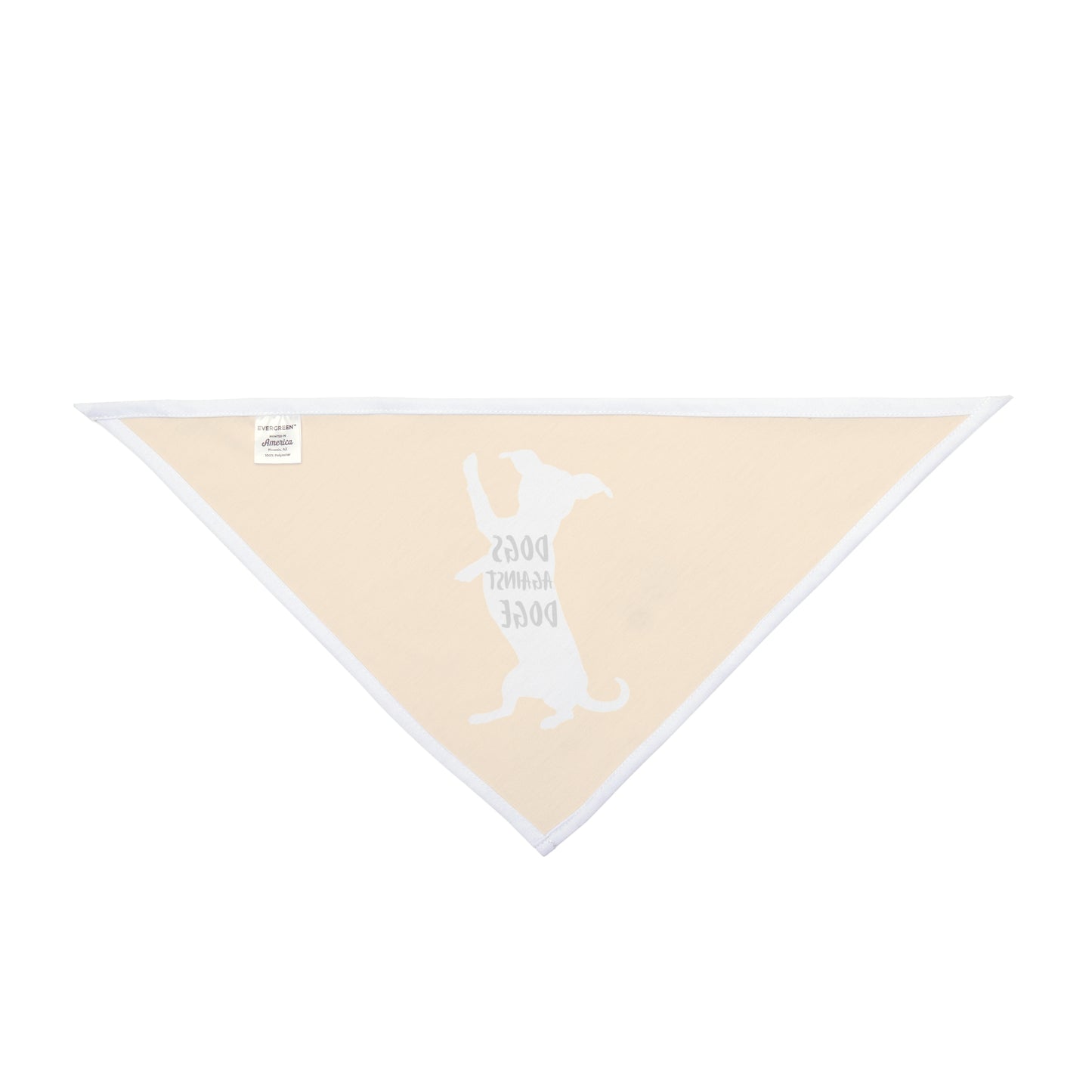 Yellow Wiener Dogs Against DOGE Pet Bandana