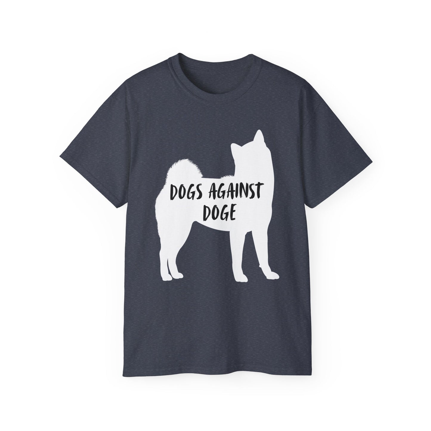 Color Edition: Unisex Shiba Inu Dogs Against DOGE Ultra Cotton Tee
