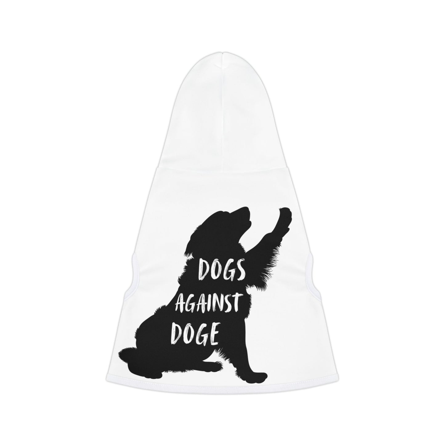 Dogs Against DOGE Raised Paw Pet Hoodie