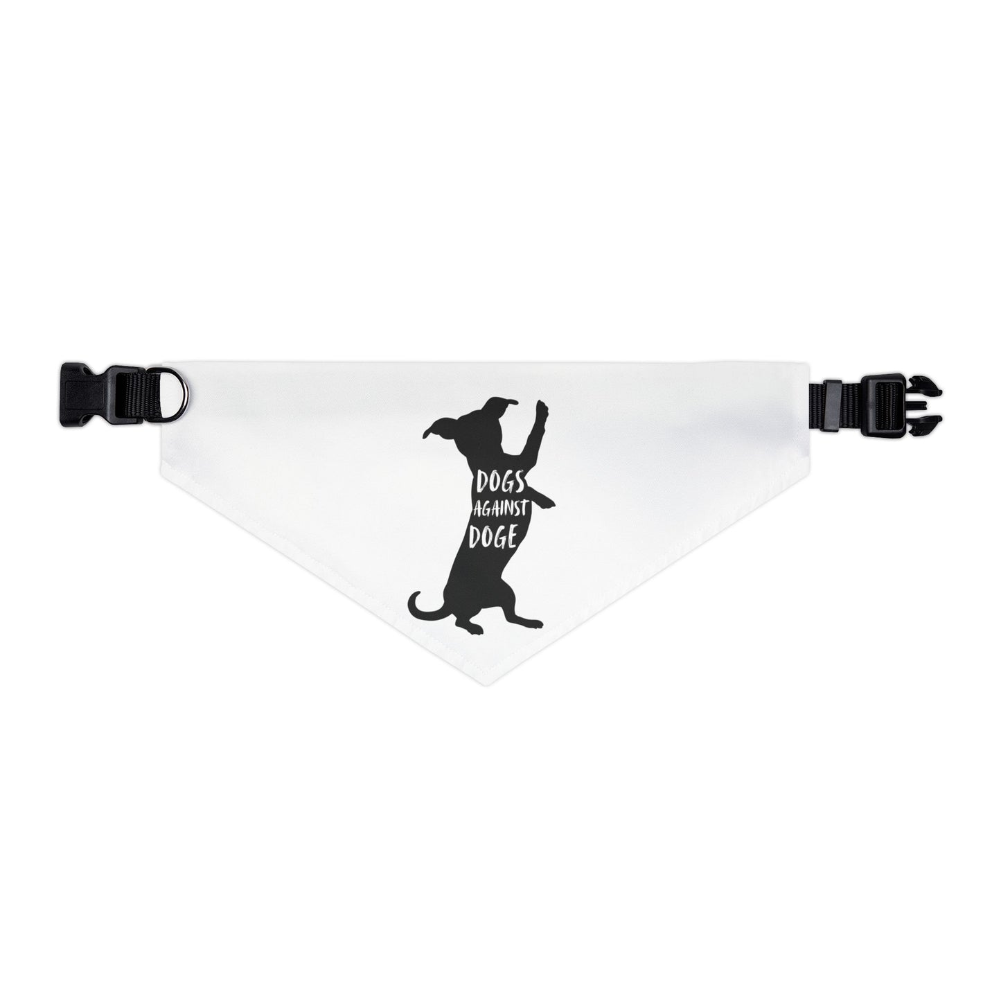 Wiener Dogs Against DOGE Pet Bandana Collar