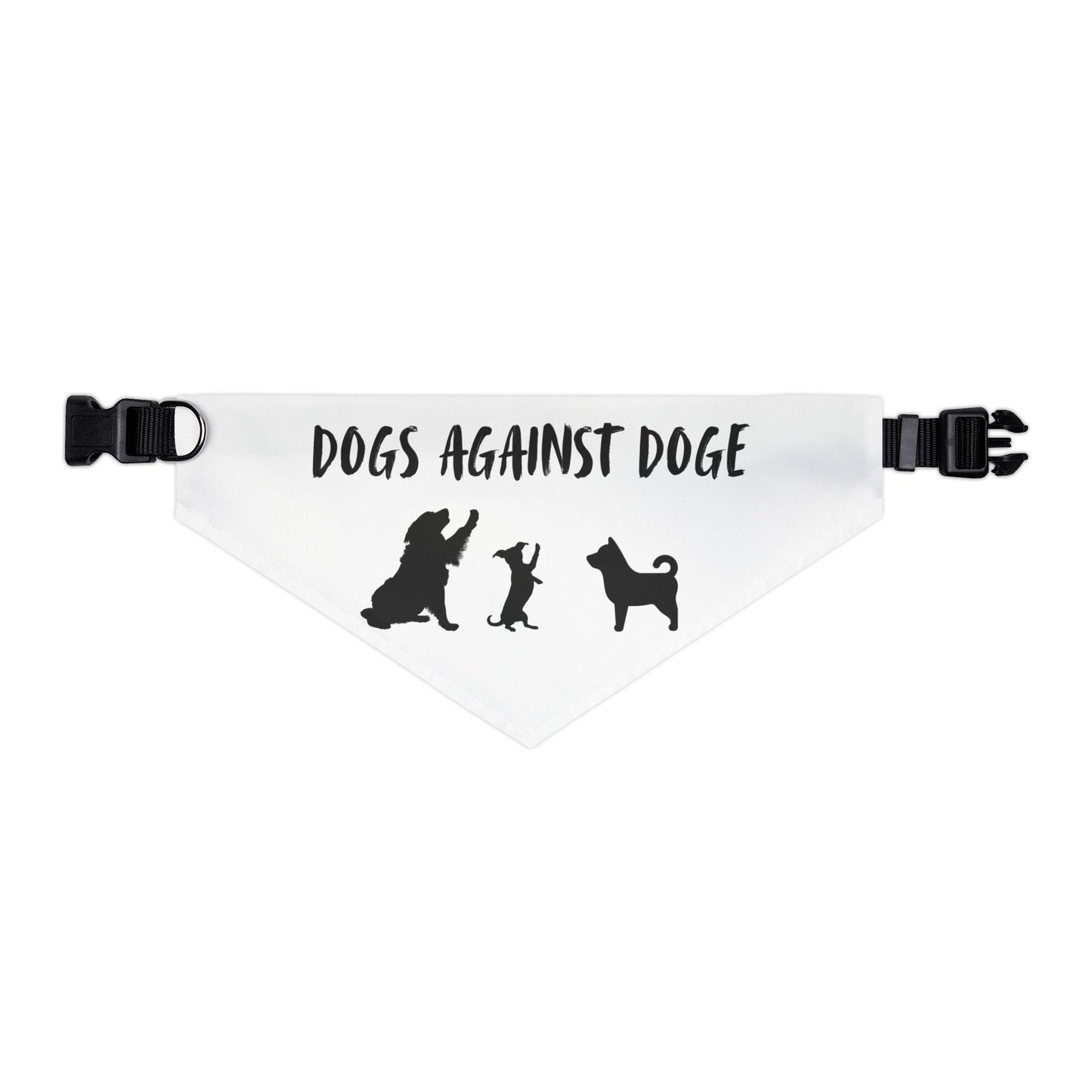Dogs Against DOGE "Stop the DOGE" Pet Bandana Collar