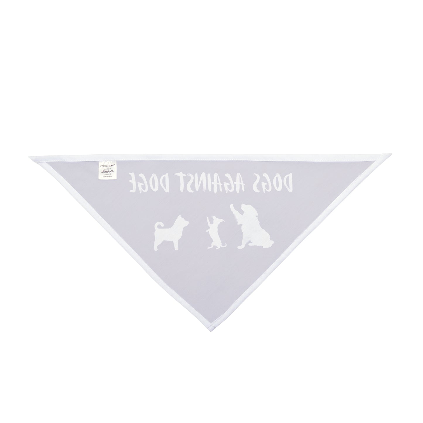 Purple Dogs Against DOGE "Stop the DOGE" Pet Bandana