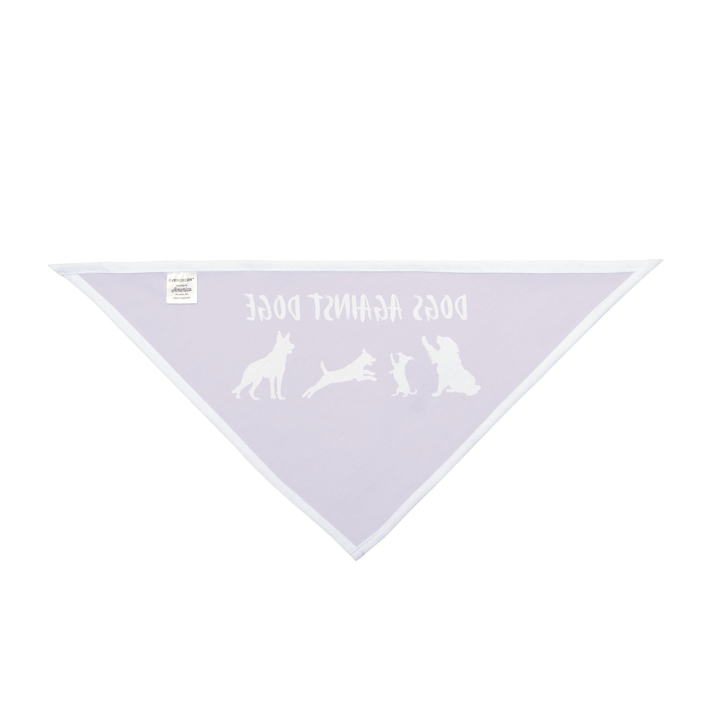 Lavender Protesting Pups Dogs Against DOGE Pet Bandana