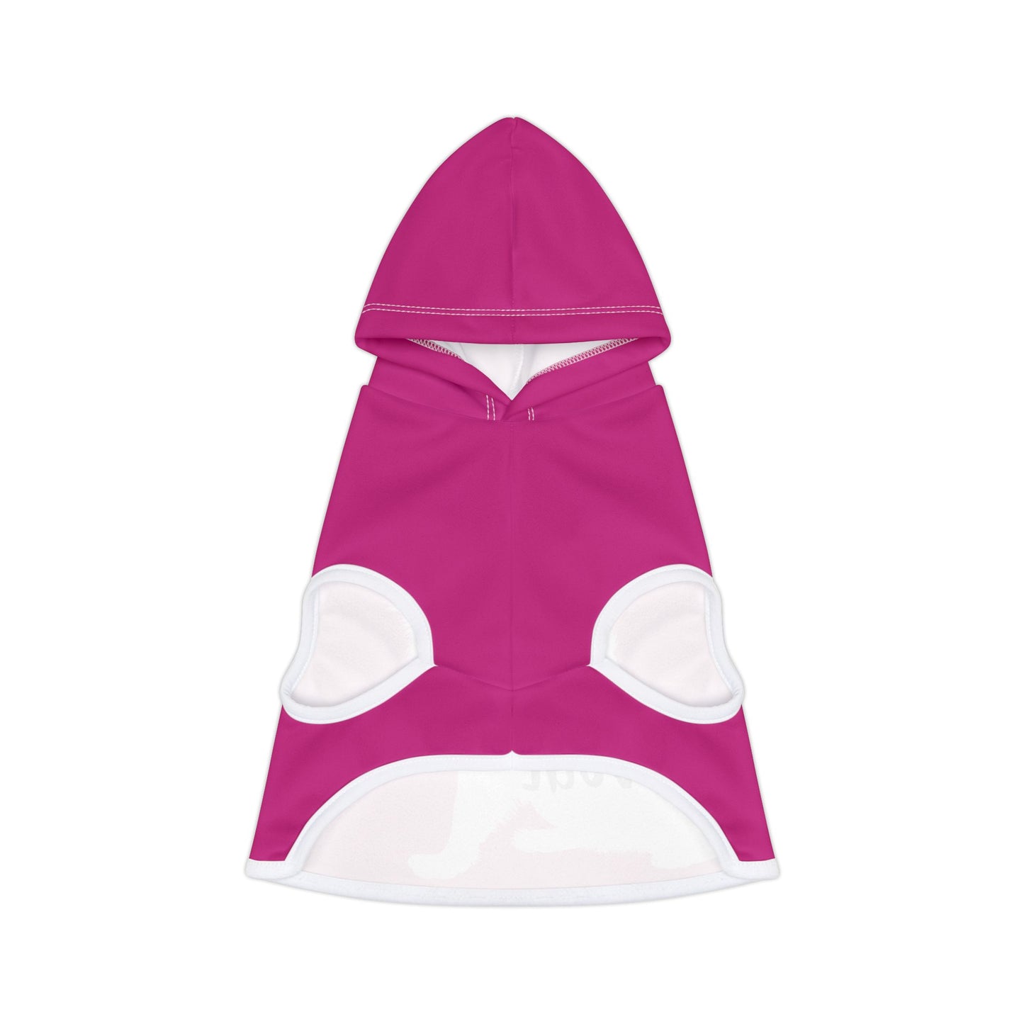 Hot Pink Dogs Against DOGE Raised Paw Pet Hoodie