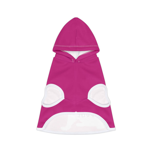Hot Pink Dogs Against DOGE Raised Paw Pet Hoodie