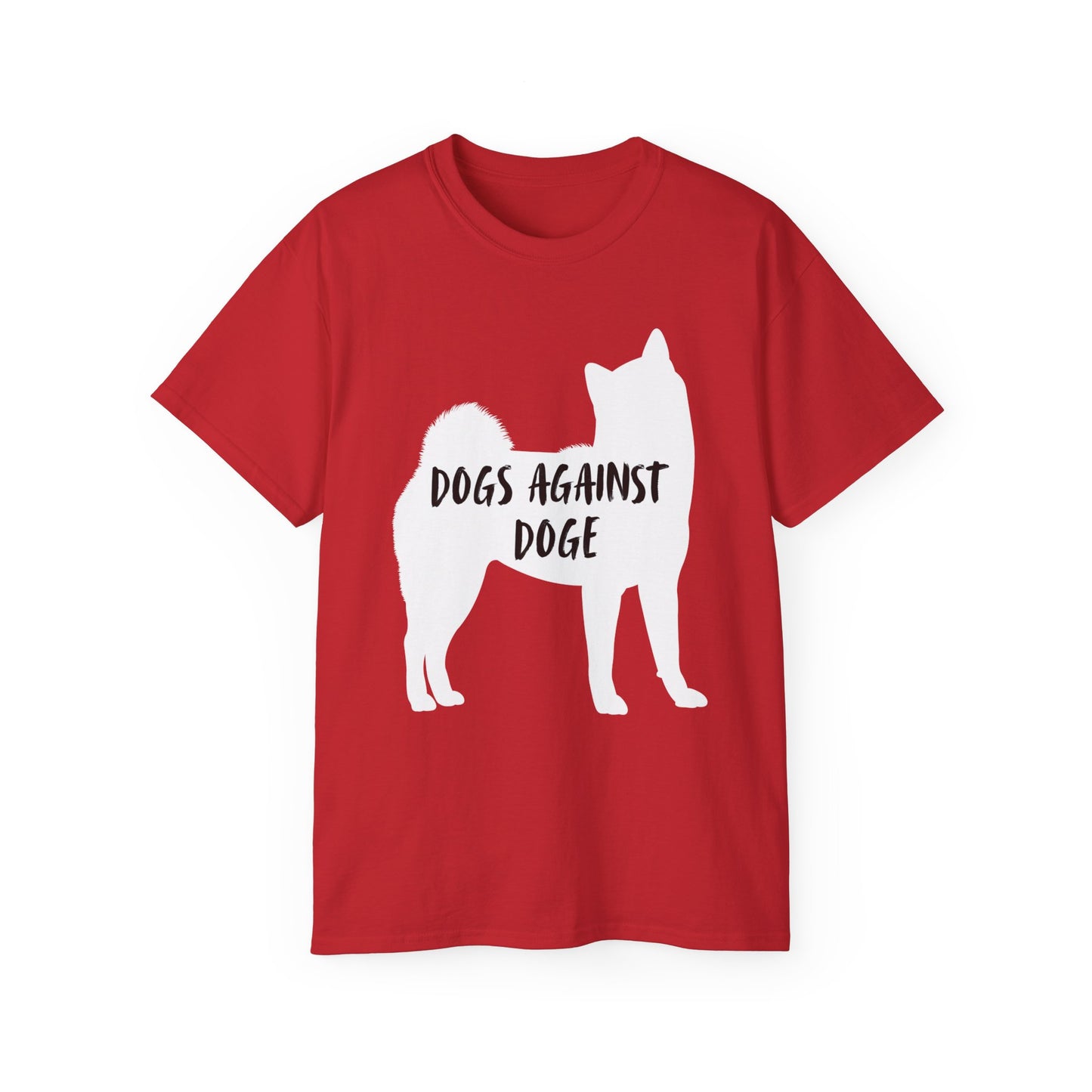 Color Edition: Unisex Shiba Inu Dogs Against DOGE Ultra Cotton Tee
