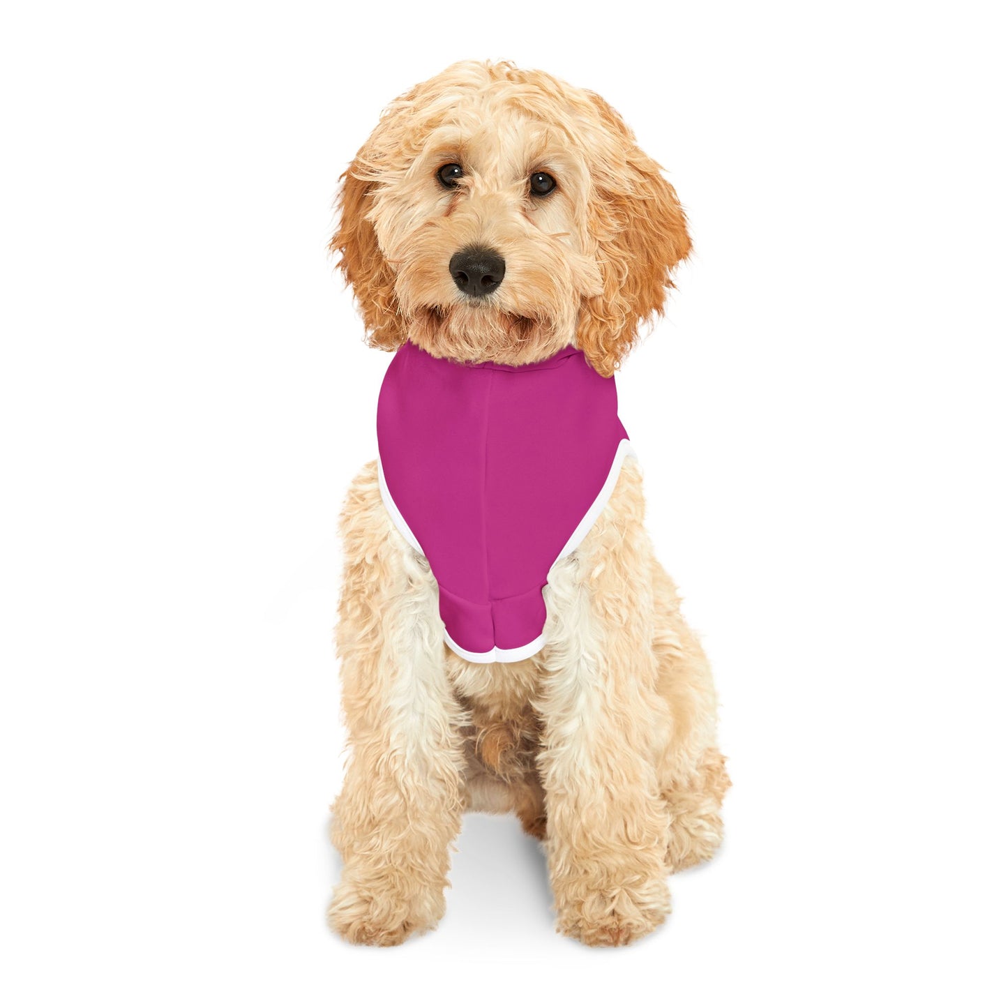 Hot Pink Dogs Against DOGE Raised Paw Pet Hoodie