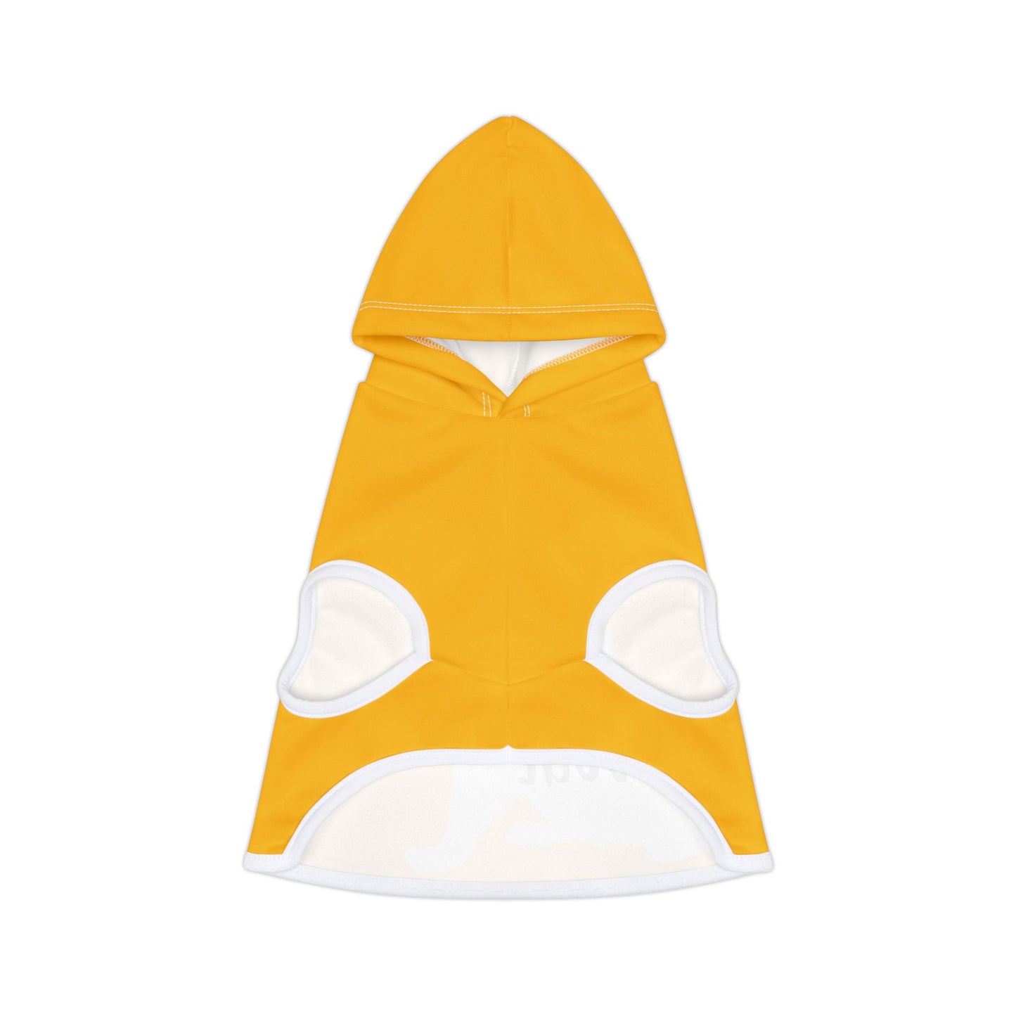 Yellow Dogs Against DOGE Raised Paw Pet Hoodie