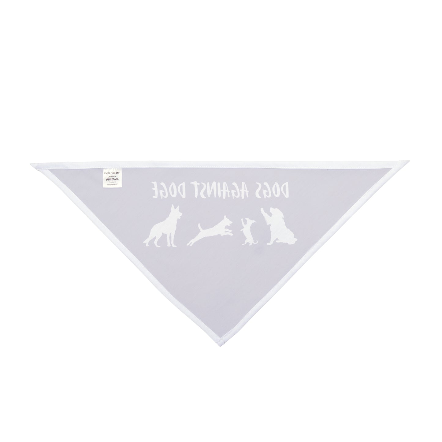 Purple Protesting Pups Dogs Against DOGE Pet Bandana