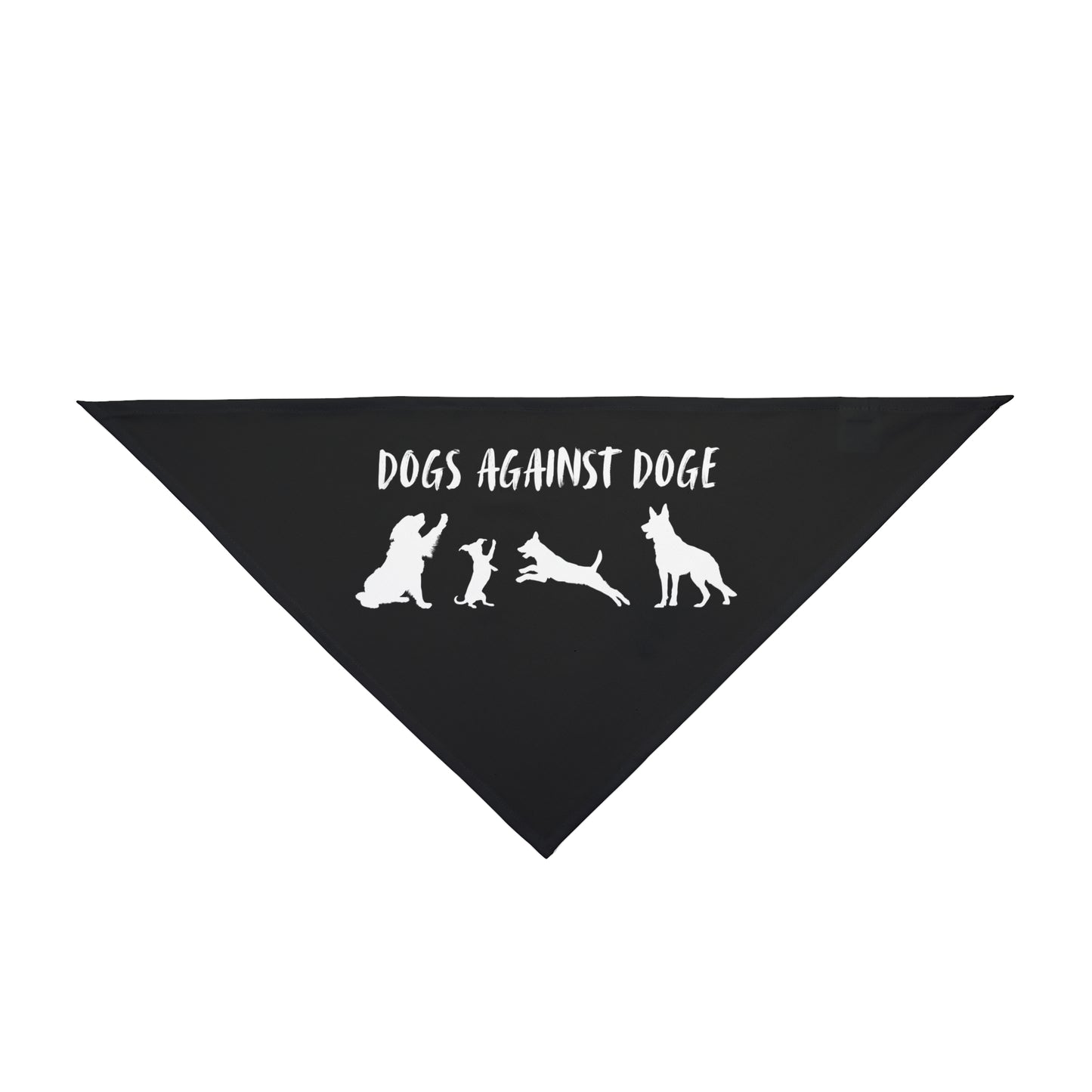 Black Protesting Pups Dogs Against DOGE Pet Bandana