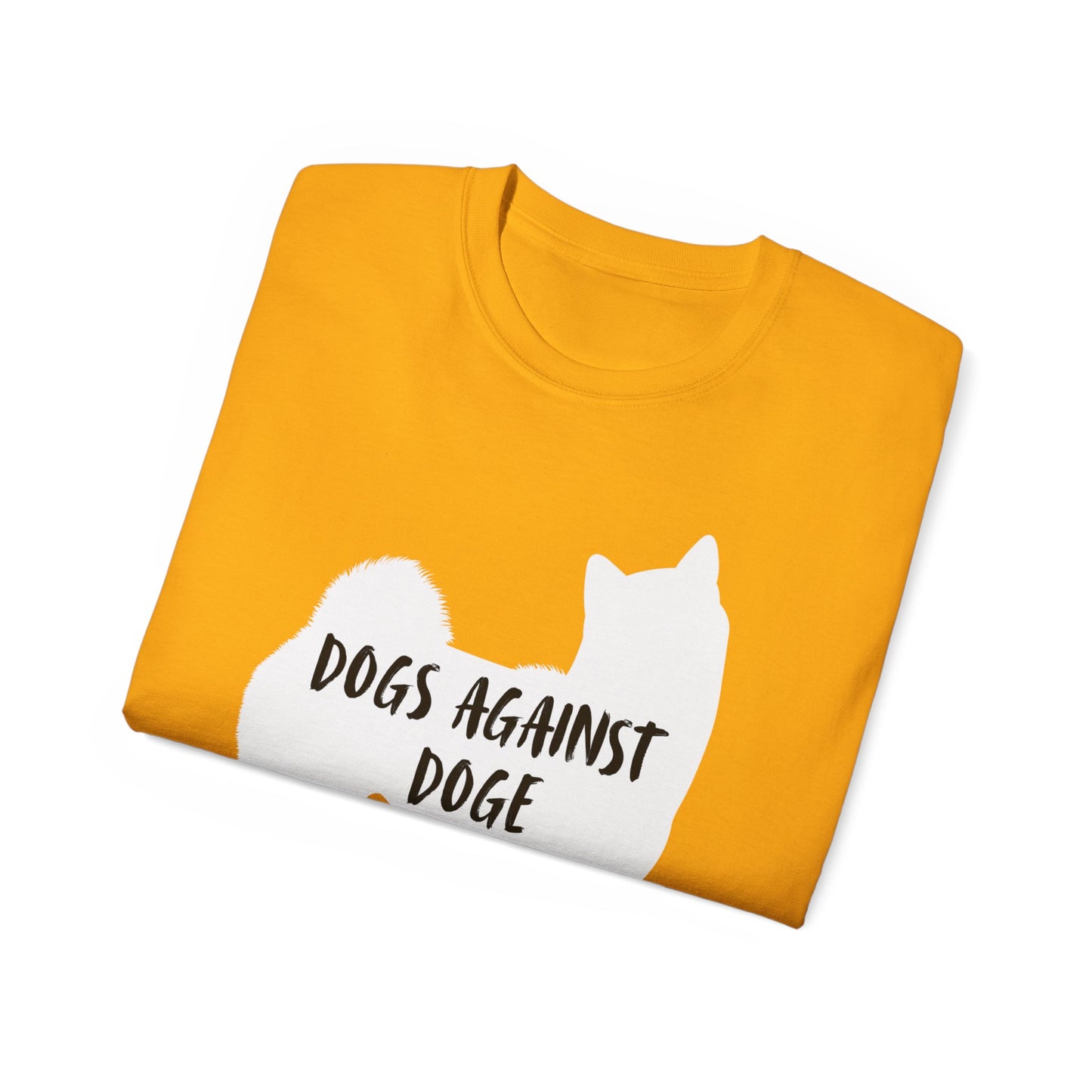 Color Edition: Unisex Shiba Inu Dogs Against DOGE Ultra Cotton Tee