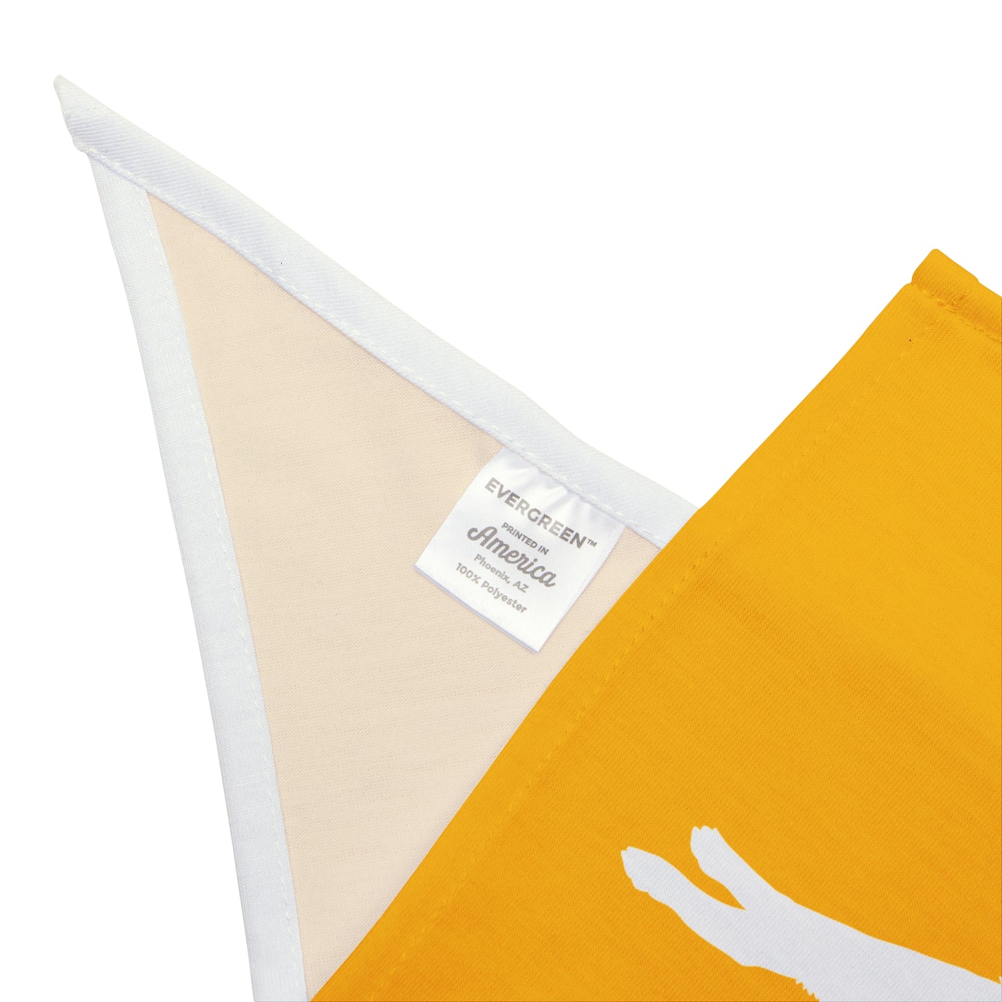 Yellow Lunging Pup Dogs Against DOGE Pet Bandana