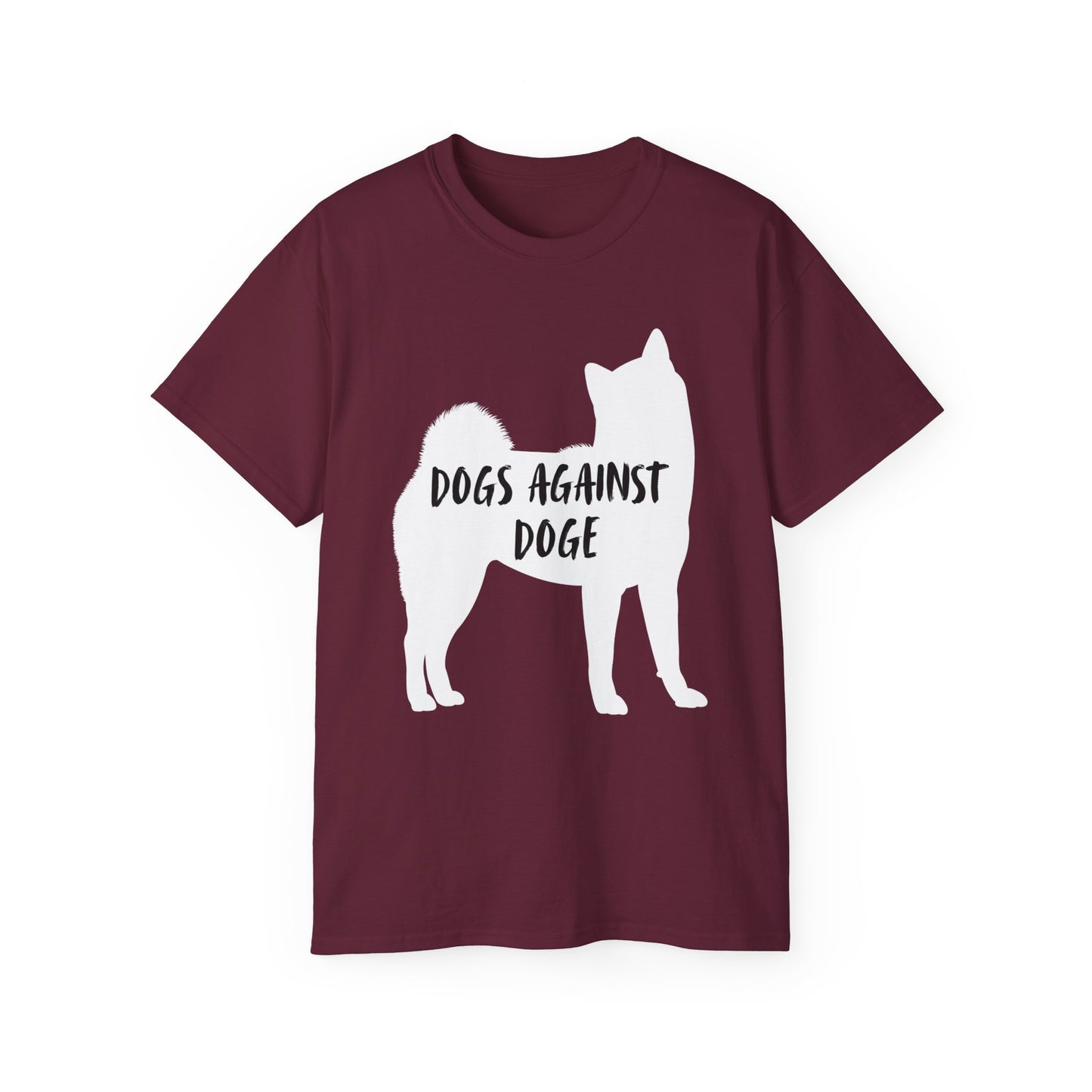 Color Edition: Unisex Shiba Inu Dogs Against DOGE Ultra Cotton Tee