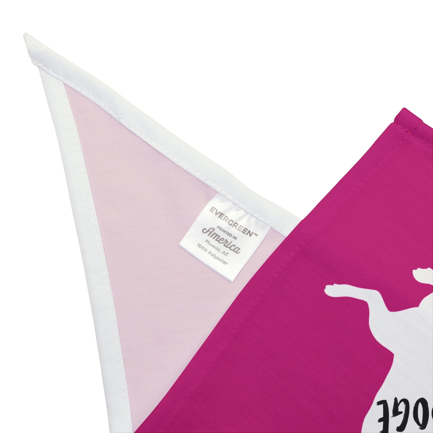 Hot Pink Wiener Dogs Against DOGE Pet Bandana